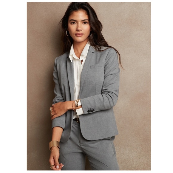 Banana Republic Classic Suit Button Up Blazer Jacket - Picture 2 of 7